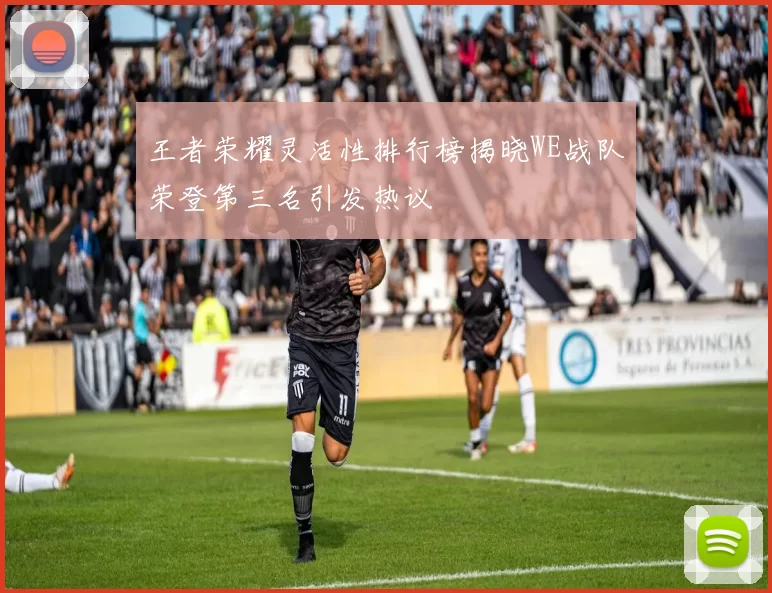 王者荣耀灵活性排行榜揭晓WE战队荣登第三名引发热议